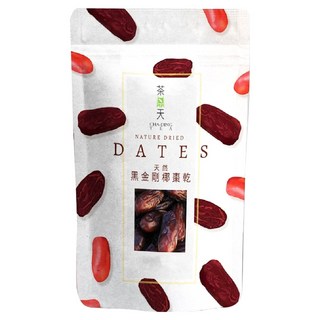 CHA-DING TEA 茶鼎天 天然黑金剛椰棗乾 口感香甜軟糯 獨立小包裝, 180g, 1包