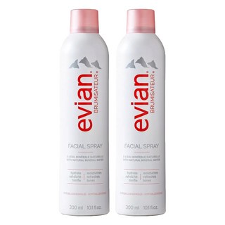 Evian 天然礦泉護膚噴霧, 300ml, 2瓶