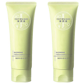 JOYRUQO 嬌潤泉 臻顏淨透潔面乳，清爽潔淨，溫和不刺激，高效清潔，適合油性/混合/敏感肌, 100g, 2件
