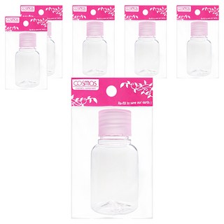 台灣 COSMOS 空瓶 #927 50ml, 透明色, 6個