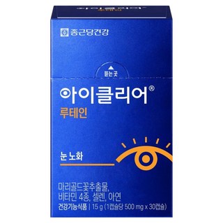 Chong Kun Dang 鍾根堂 葉黃素&綜合維他命礦物質補充膠囊 15g, 30顆, 1盒