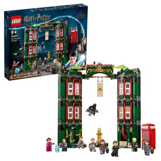 LEGO 樂高哈利波特魔法部, 12個人仔, 附預言家日報和Slytherin吊墜, 9歲以上, 魔法部, 1盒