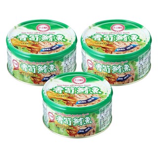 台糖 香筍鮪魚罐頭, 170g, 3罐