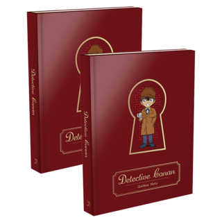 名偵探柯南 精裝燙金筆記本, 2個, 柯南