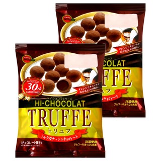 BOURBON 北日本 松露巧克力, 57g, 2包