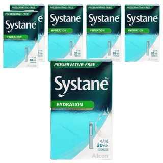 美國 Alcon 法國廠視舒坦玻尿酸潤濕液 30支, 21ml, 6盒