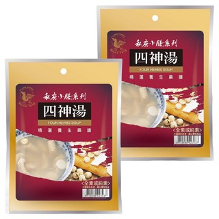 飛馬 私房小膳系列 四神湯 精選養生藥膳, 90g, 2包