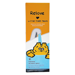 Relove 小虎聯名 胺基酸私密潔淨凝露, 1個, 120ml