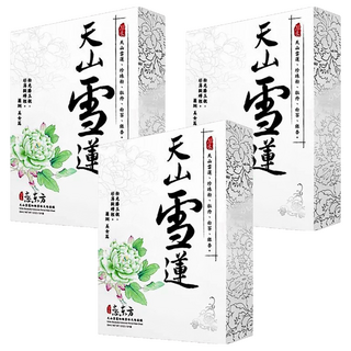豐台灣 天山雪蓮天絲面膜，修護亮白，維持肌膚彈性緊緻、鎖水保濕, 5片, 3盒