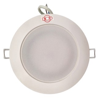 旭光 LED全塑漢堡燈 12W 崁孔12cm 6500K晝光色, 1個