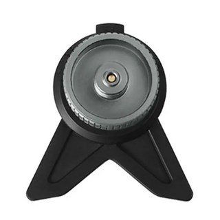 捷華 兩腳爐頭轉換器 穩固支撐 輕巧便攜 戶外露營野炊, 黑灰, 1入