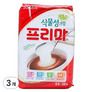 Frima 식물성크림 프리마, 500g, 1개입, 3개