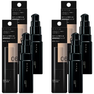 KATE 凱婷 台灣原廠公司貨 幻象零瑕粉底液 25ml, 06, 4個