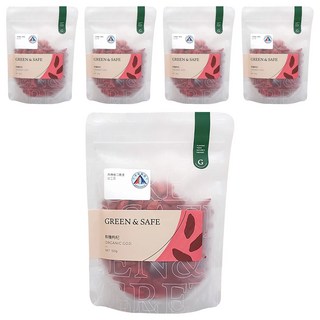 GREEN&SAFE 永豐餘生技 有機枸杞, 150g, 5包