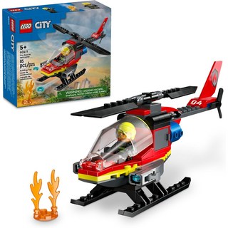 LEGO 樂高 城市系列 消防救援直升機 Fire Rescue Helicopter 5歲以上, 60411, 1盒