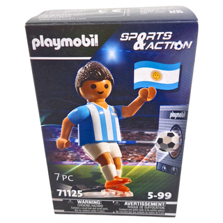 Playmobil 摩比人 世界盃足球 阿根廷 玩具套裝, 1個
