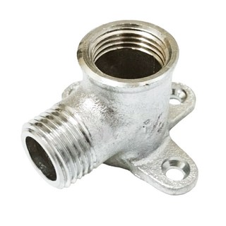 新多多小舖 固定彎頭 2個一組 水龍頭零件 家居DIY必備 穩固耐用 1組 四分內牙直徑：1.9公分 四分外牙直徑：2.05公分