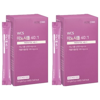 NUTRICORE WCS肌醇40:1女性營養劑, 2個, 135g