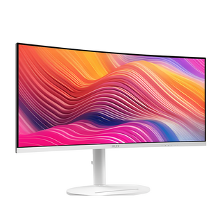 msi 微星 Modern 曲面美型螢幕 2K/HDMI/喇叭/VA, MD342CQPW, 34吋