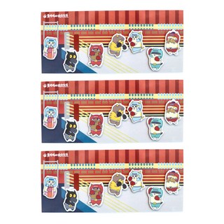 黃阿瑪的後宮生活 後宮運動會造型磁鐵 共八種運動項目 表情生動動作可愛, 拳擊, 3個