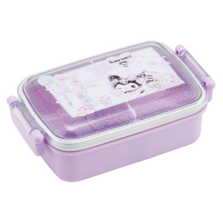 Skater 銀離子雙扣便當盒 170 x 105 x 60mm 450ml, 庫洛米 紫色, 1個