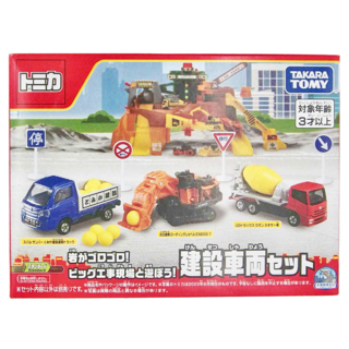 TOMICA 工事現場車組 3歲以上, 1盒
