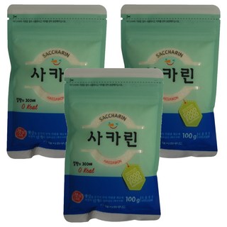 海原陽光糖精, 100g, 3個