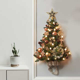 auting 可壁掛聖誕樹組, 玫瑰金