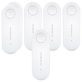 FJ 超音波驅鼠器 U9 白色 安全無毒 有效驅趕老鼠, 1入, 6個