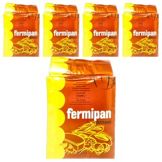 Fermipan 酵母, Brown 滿點即發酵母, 500g, 5盒