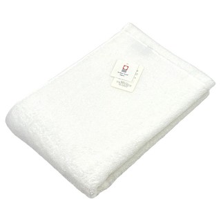 ORIM QULACHIC 今治浴巾, 日本製造, 純棉浴巾, 柔軟親膚, 多次機洗不易掉毛, 雪白色, 1條