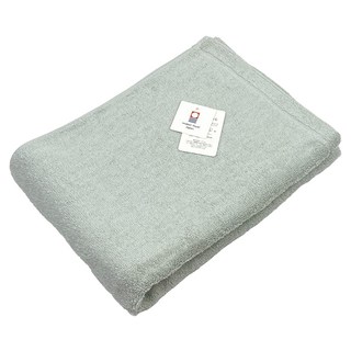 imabari towel 今治毛巾 100%棉, 吸水快，乾燥快, 擦拭完不易殘留水痕, 洗滌後更蓬鬆, 淺灰色, 1條