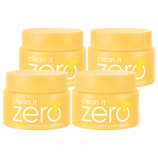 BANILA CO 芭妮蘭 Zero零感肌瞬卸凝霜 亮白款, 零乾澀 零殘妝 零髒污, 100ml, 4件