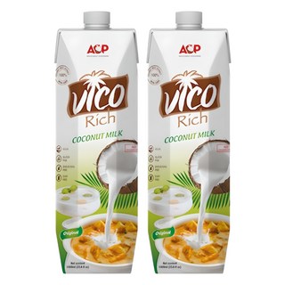 HoneyTree Rich椰奶, 1L, 2瓶