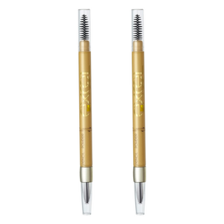 日本 excel 3合1持久造型眉筆, PD05 炭灰棕, 2件