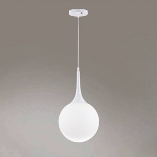 Honey Comb 多恩比恩玻璃餐廳吊燈，簡約現代，高度可調，適用於餐廳、吧檯, 1入, 白色