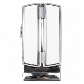 男士真皮自動扣腰帶 LL96 3.5cm 白拉絲銀扣 頭層牛皮耐用