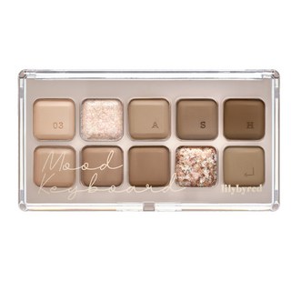 lilybyred 浪漫情懷10色眼影盤, 03 摩卡照相機, 1入