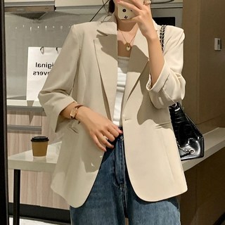 POPLARNC 女性凱爾七分袖大尺碼西裝外套 P25FJK071713