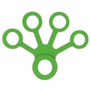 感恩使者 手指外張訓練器 淺綠色 3kg拉力, 1個