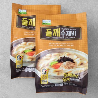 칠갑농산 들깨 수제비 2인분, 435g, 2개