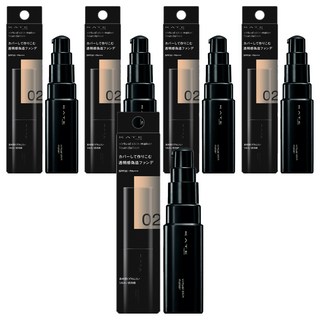 KATE 凱婷 台灣原廠公司貨 幻象零瑕粉底液 25ml, 02, 5個