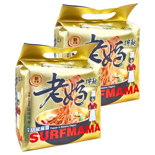 老媽拌麵 胡椒麻醬 Mom's Dry Noodle, 8包