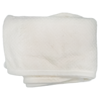 日式加厚 菠蘿格乾髮帽 25x65cm, 米白色, 1條