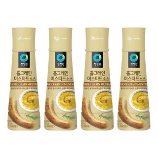 清淨園 芥末籽醬, 320g, 4瓶