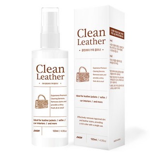 DASH Clean Leather 皮革清潔劑, 120ml, 1個