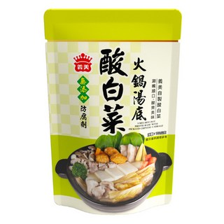 義美 酸白菜火鍋湯底, 750g, 1包