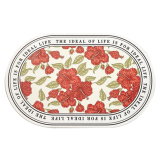 防霉可水沖軟式珪藻土吸水速乾防滑地墊, 40 x 9 x 6cm, 瑰麗嬌嫩, 1個