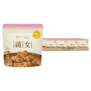 The Chala 蕎拉燕麥 纖女燕麥脆片 黃金蔗糖, 150g, 12包
