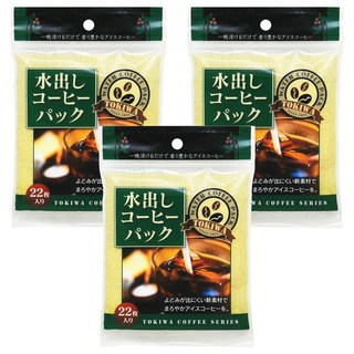 TOKIWA 冷萃咖啡袋 TKW-M001 110 x 105mm, 11 x 10.5cm, 22入, 3包